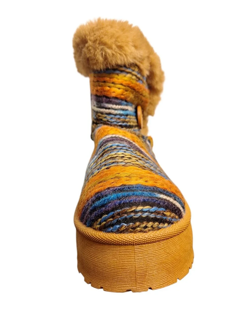 NIB Bamboo Multicolor Winter Boots